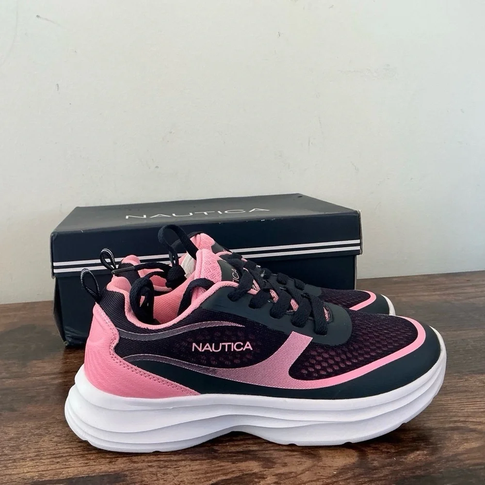 Nautica Little and Big Girls Galey Athletic Sneakers - Picture 7 of 8